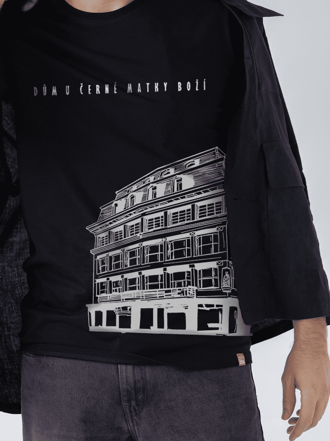 GOČÁR Pánské tričko Dům